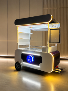 7 Feet Mild Steel Dosa Food Cart