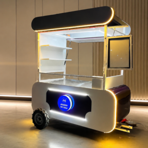 7 Feet Mild Steel Dosa Food Cart