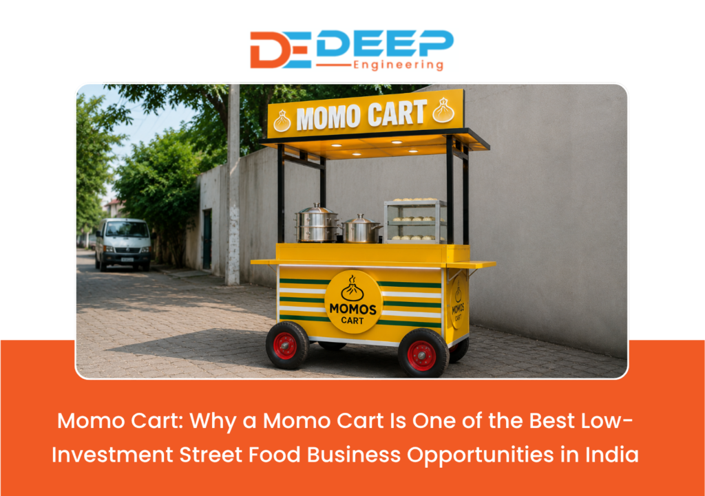 Momo cart for profitable street food business in India
