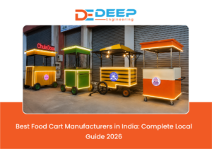 Best food cart manufacturers in India for customized vending carts