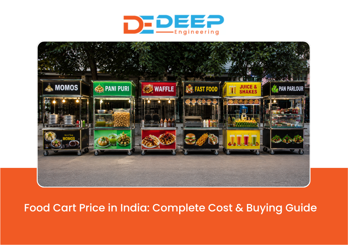 Food Cart Price in India comparison for commercial food businesses