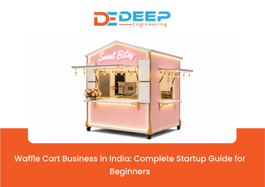 Commercial waffle cart business setup for entrepreneurs in India